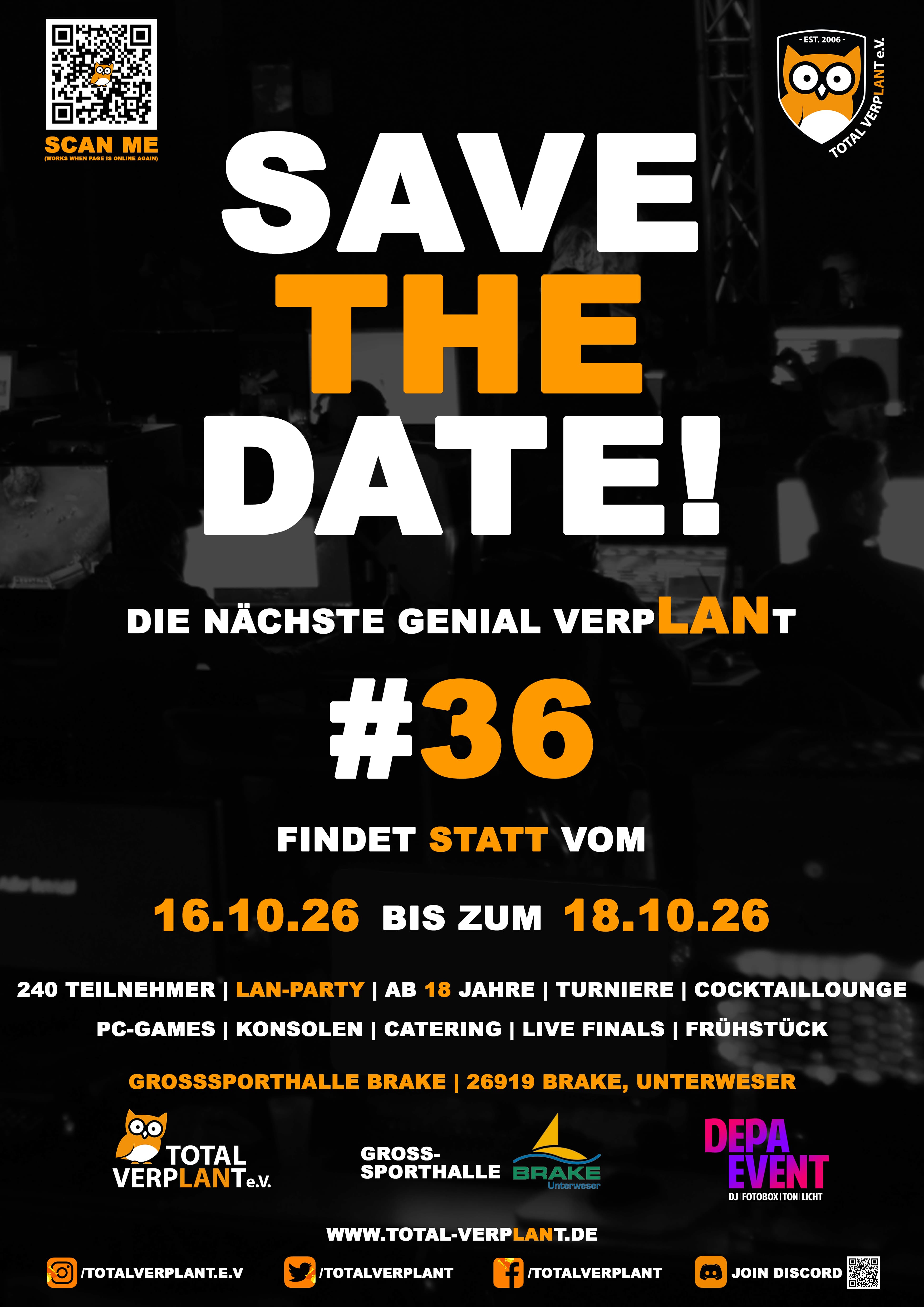 Save the Date zur nächsten Veranstaltung