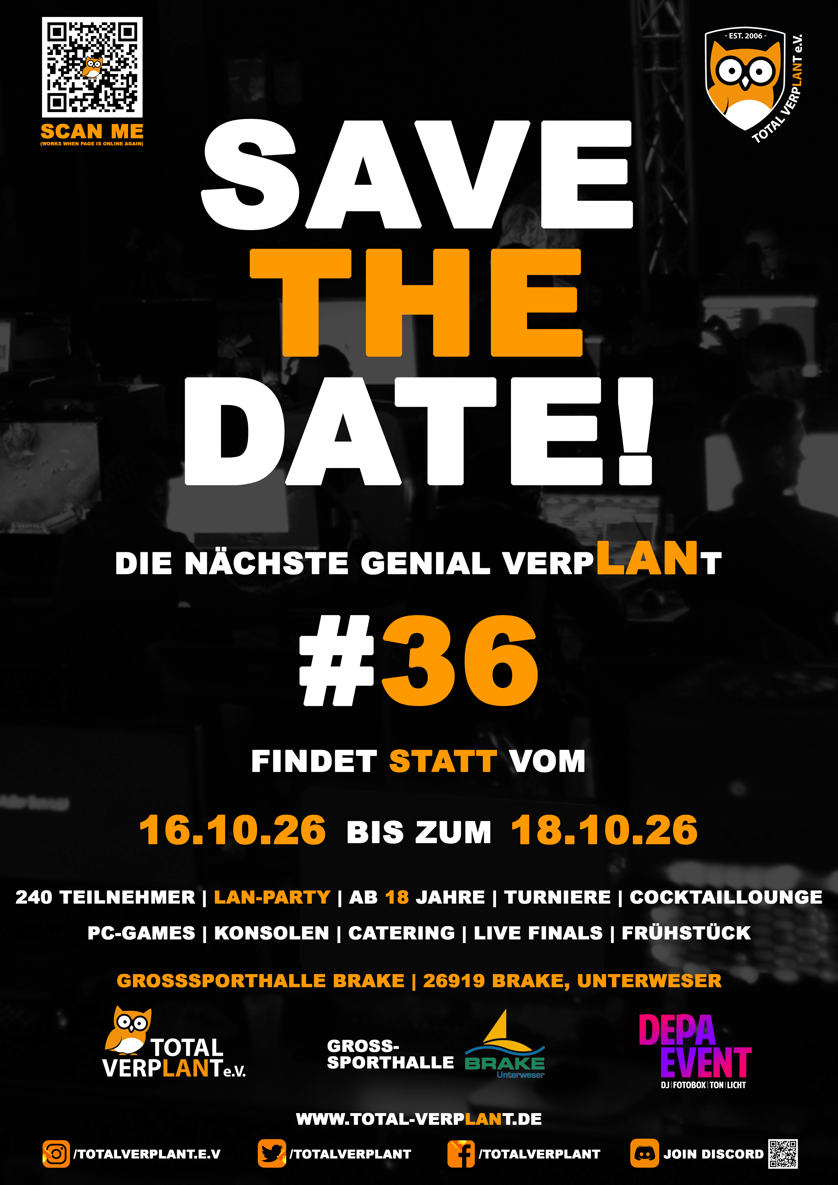 Save the Date zur nächsten Veranstaltung