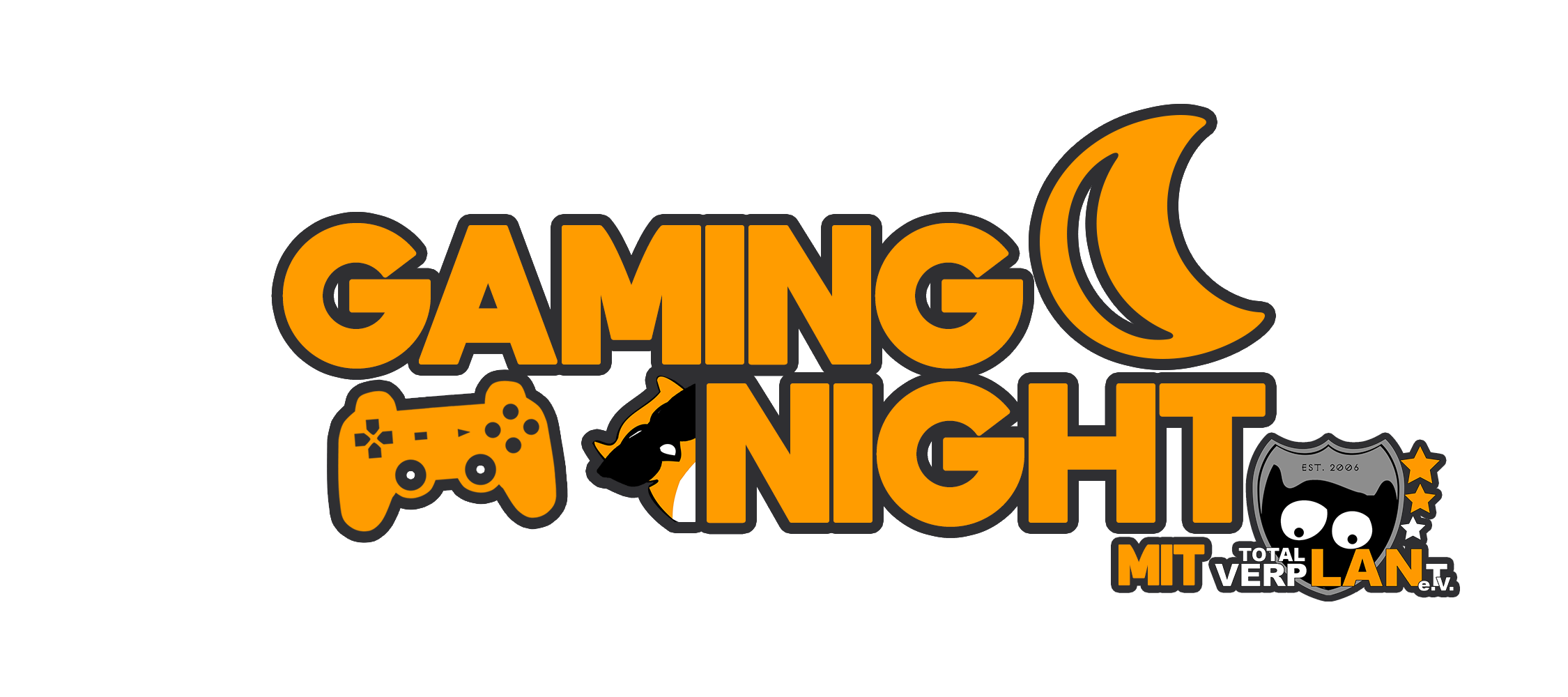 Gaming Night - total verpLANt e.V. Logo